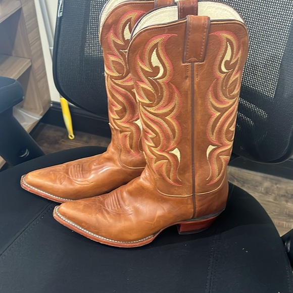 Justin boots handcrafted size 10 - Picture 8 of 14